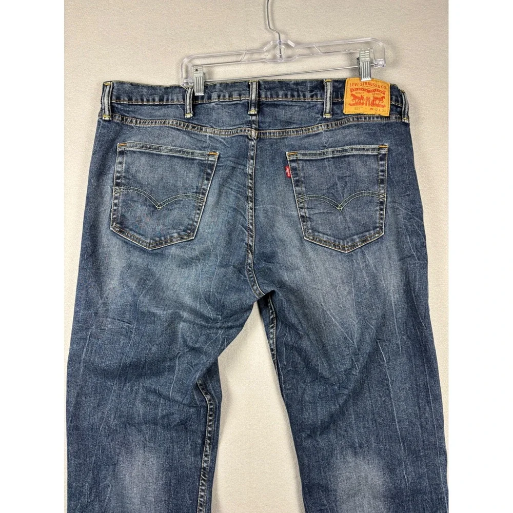 Levi's 527 Slim Bootcut Jeans Stretch Medium Wash 42x32 Blue 05527-0470 Mens